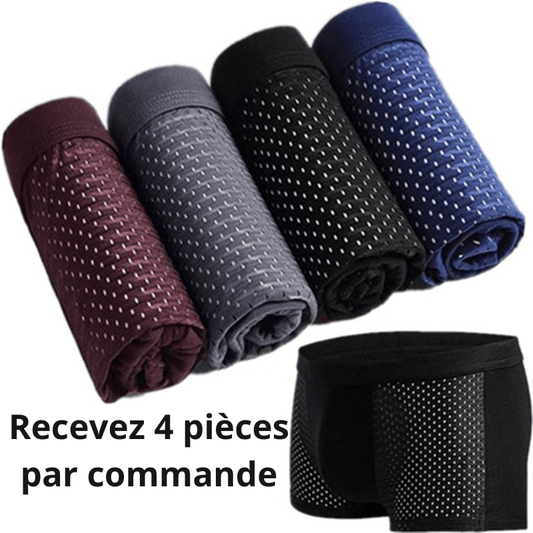 PROMO EXCLUSIVE : 4 Boxers Premium ultra confort au prix de 3 !