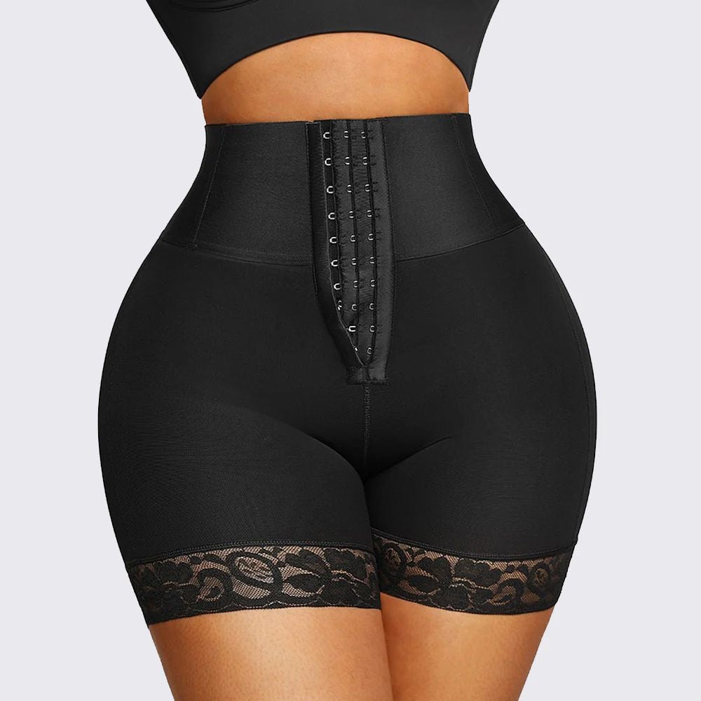 SHORT BBL - Gaine Ventre Plat Taille Haute Remonte Fessier (avec ouverture en dessous)