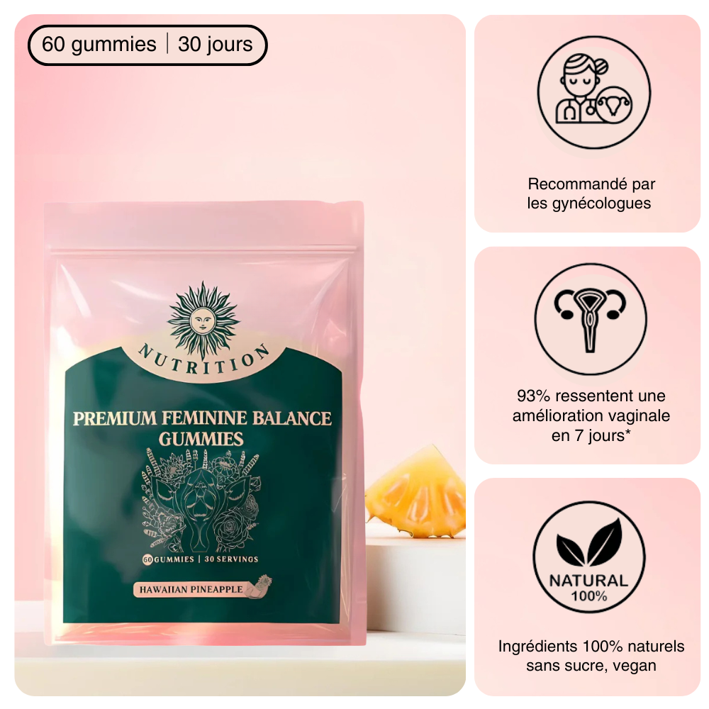 Gummies Vital Source™ – Retrouvez Confort & Fraîcheur intime (satisfait ou remboursé) !
