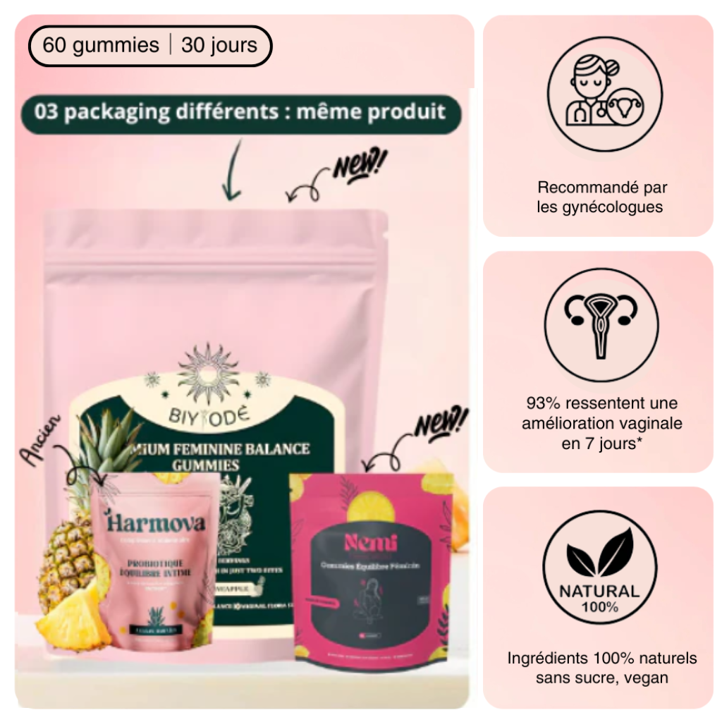 Gummies Vital Source™ – Retrouvez Confort & Fraîcheur intime (satisfait ou remboursé) !